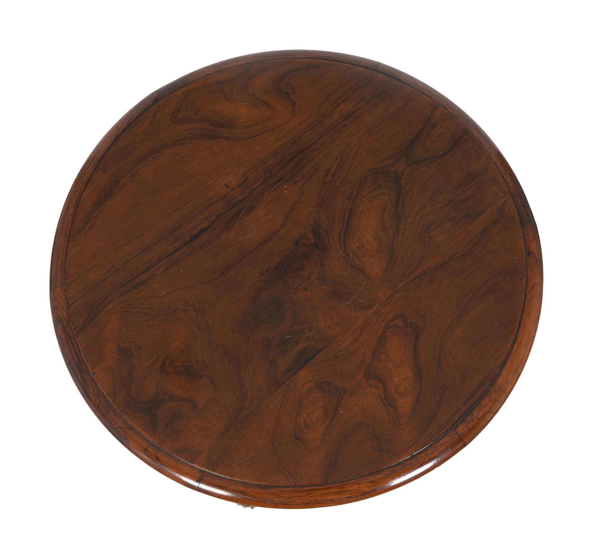 A Regency Rosewood Lamp Table — EARLY 19TH CENTURY