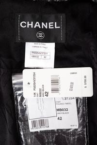 Chanel Figured Tweed Coat, Fall 2014