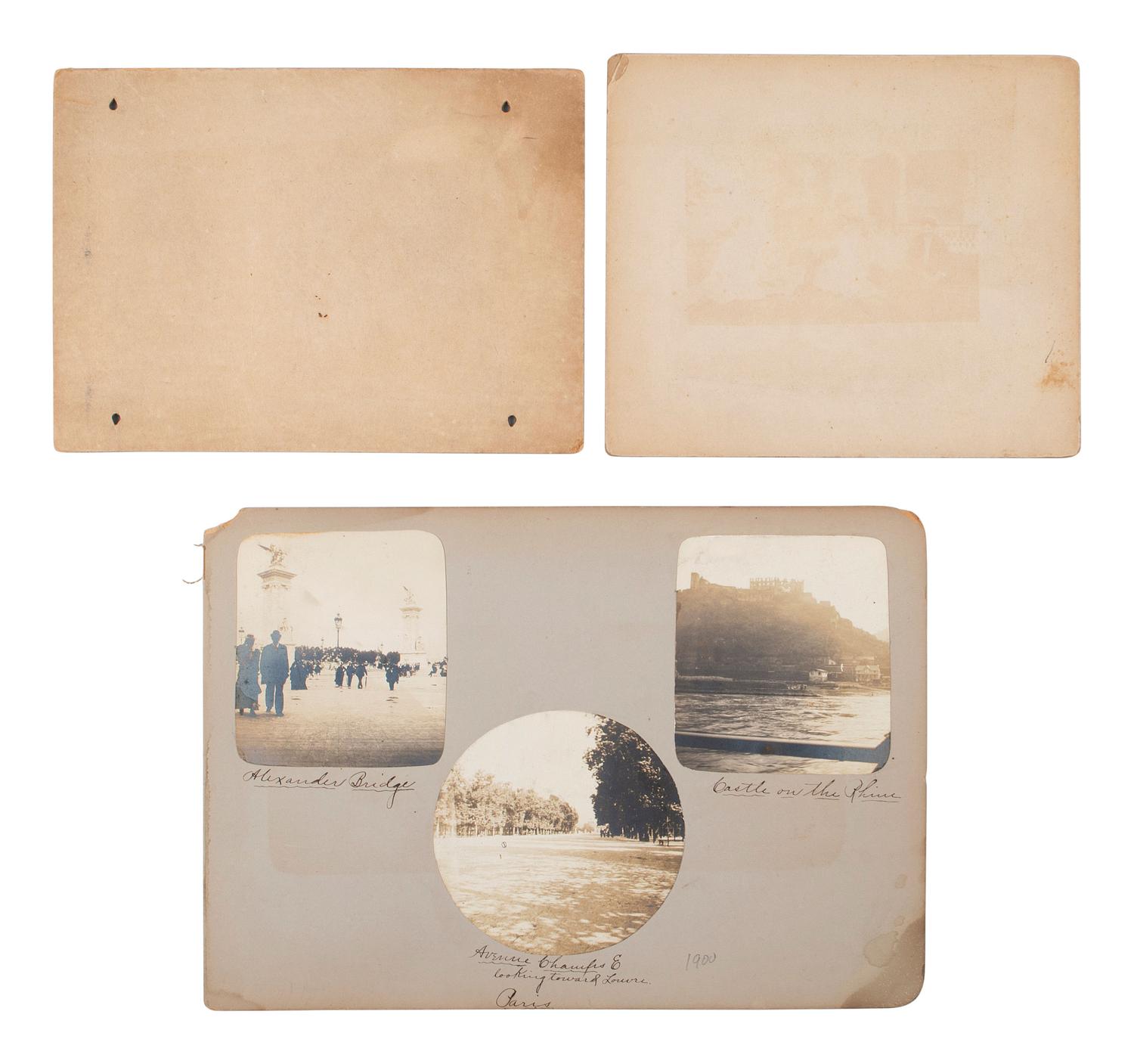 [EARLY PHOTOGRAPHY]. A large group of international photographs including images from Philippines, Japan, Egypt, Italy, and Spain, comprising: