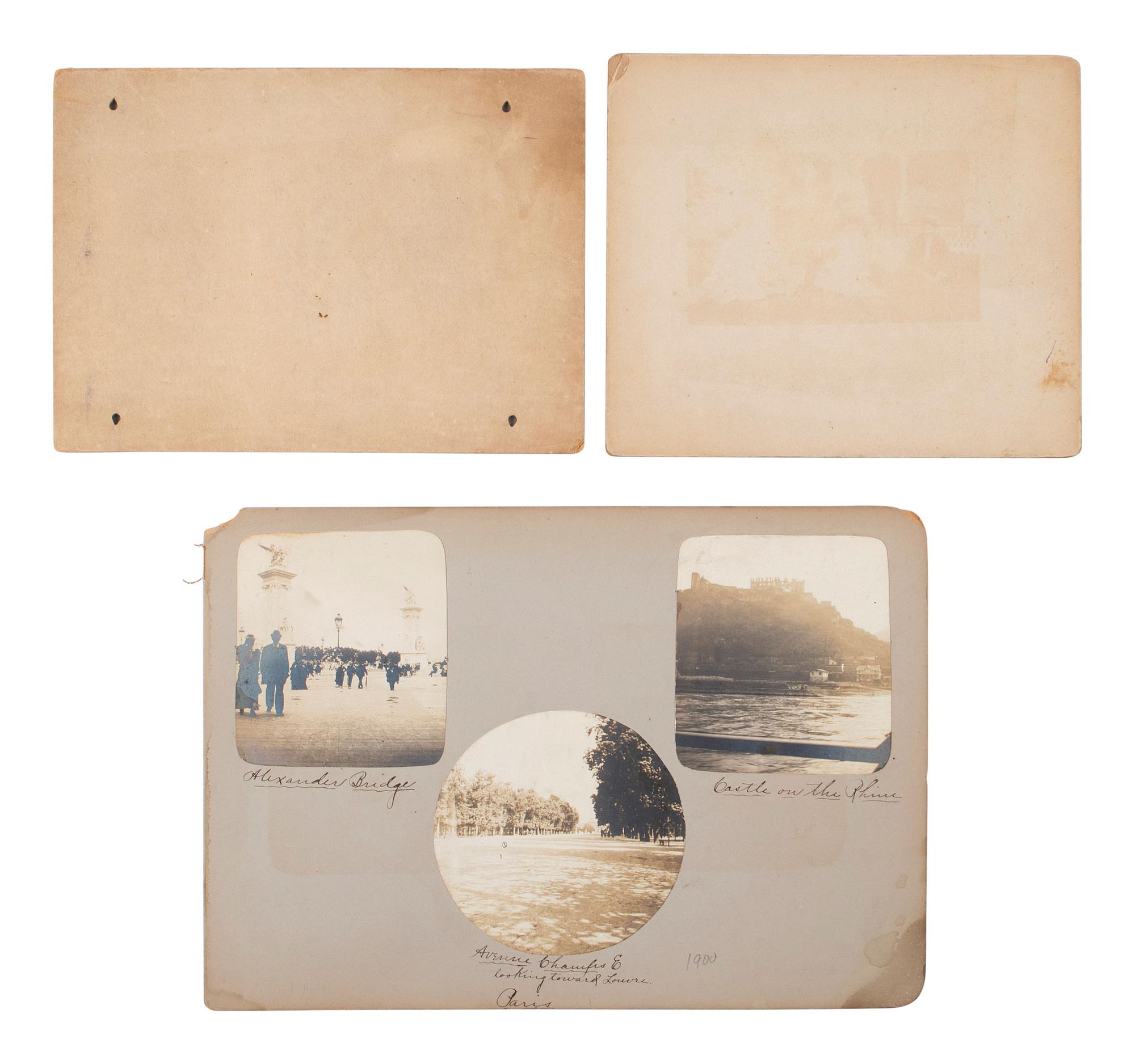 [EARLY PHOTOGRAPHY]. A large group of international photographs including images from Philippines, Japan, Egypt, Italy, and Spain, comprising: