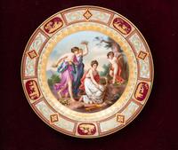 A Vienna Porcelain Cabinet Plate