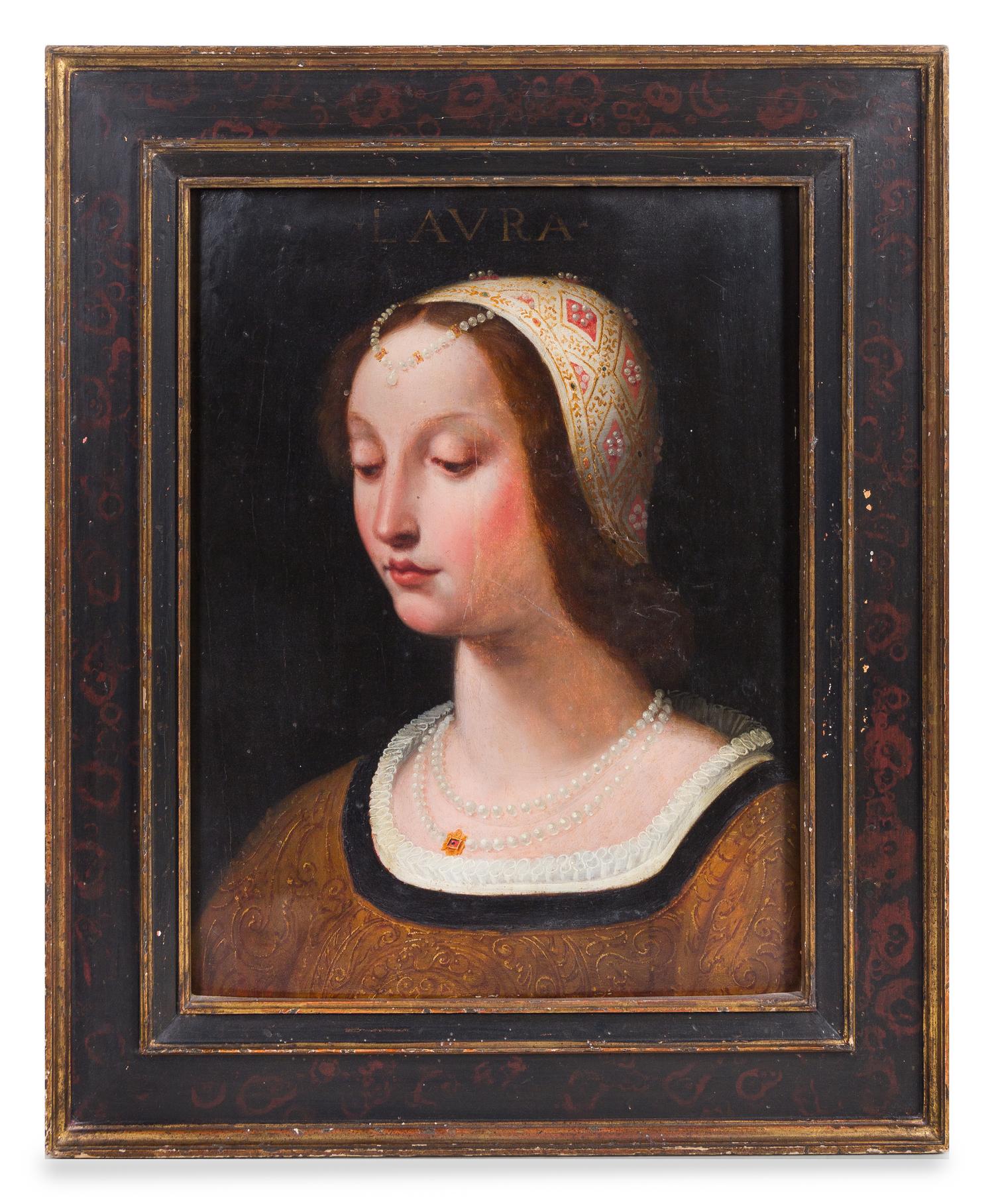 Attributed to Francesco Salviati, (Italian, 1510-1563), Laura