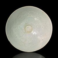 A Chinese Incised Qingbai Bowl, Southern Song Dynasty — 南宋 青白釉刻劃花盌