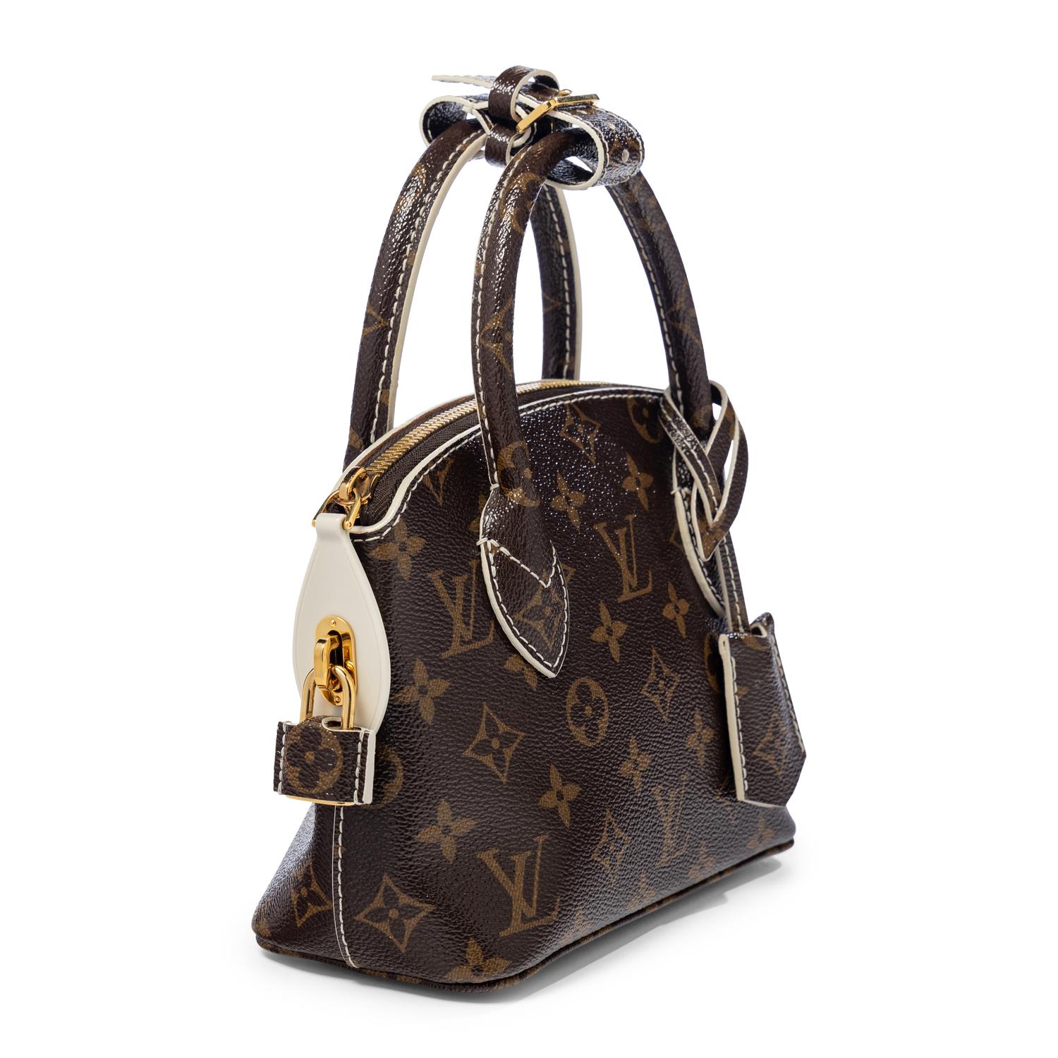 LOUIS VUITTON, MONOGRAM FETISH LOCKIT HANDBAG