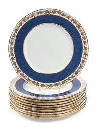 A Wedgwood Porcelain Dinner Service