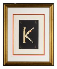 Six Alphabet Lithographs