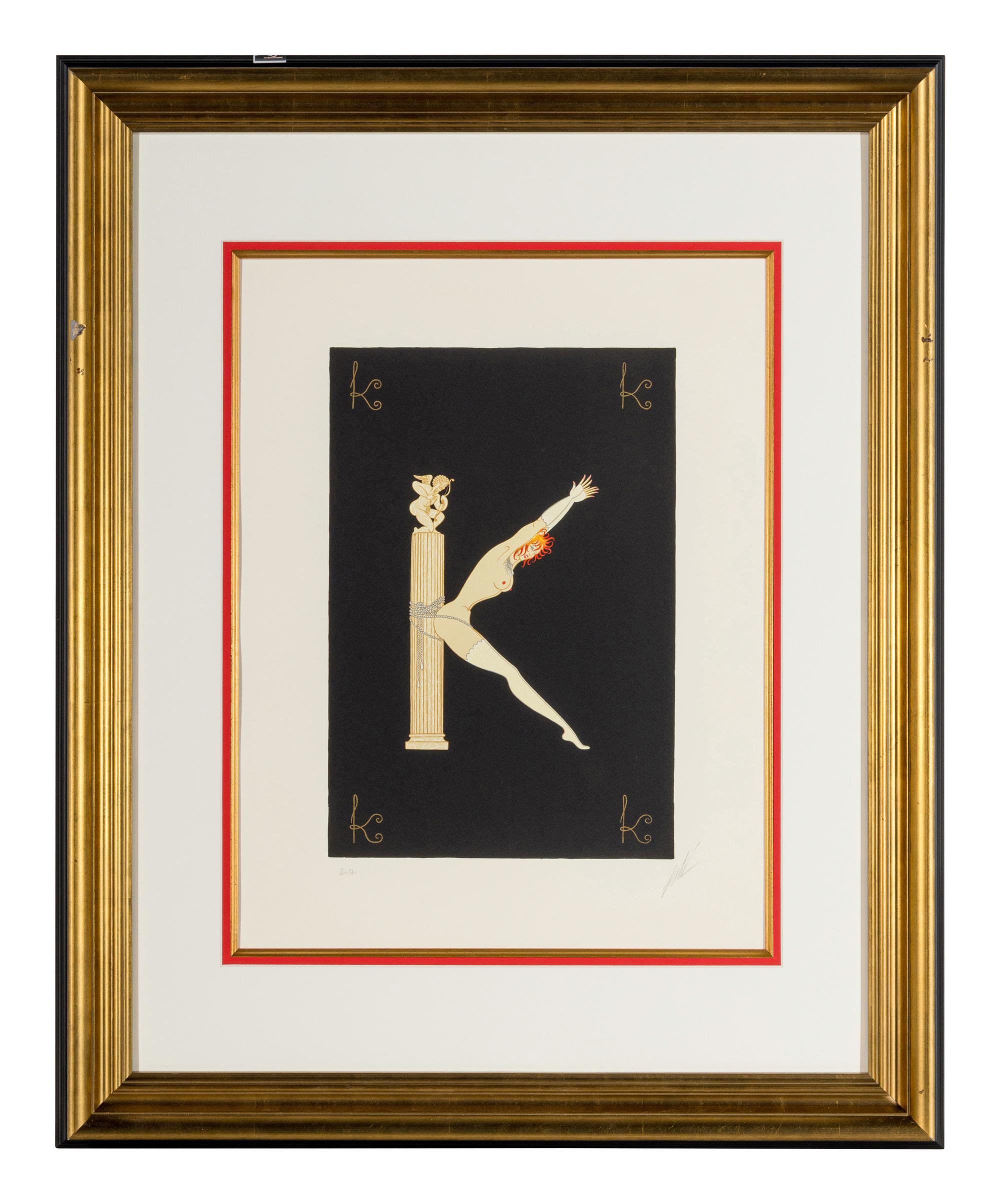 Six Alphabet Lithographs