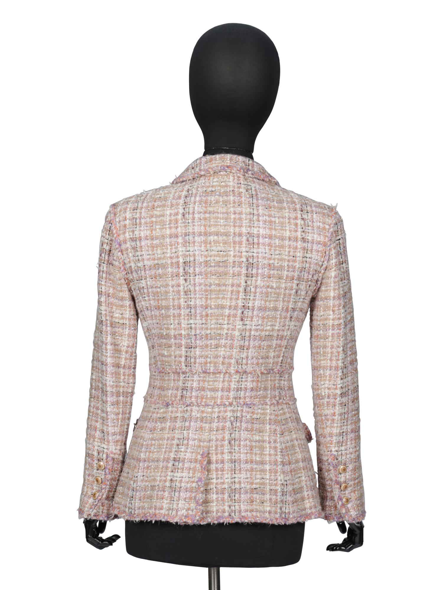 CHANEL, PASTEL FANTASY TWEED JACKET