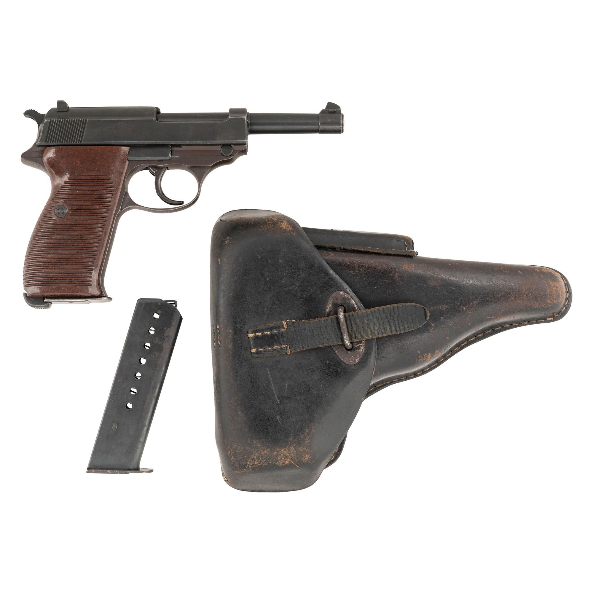 **Walther AC44 Code P.38 Pistol with Holster