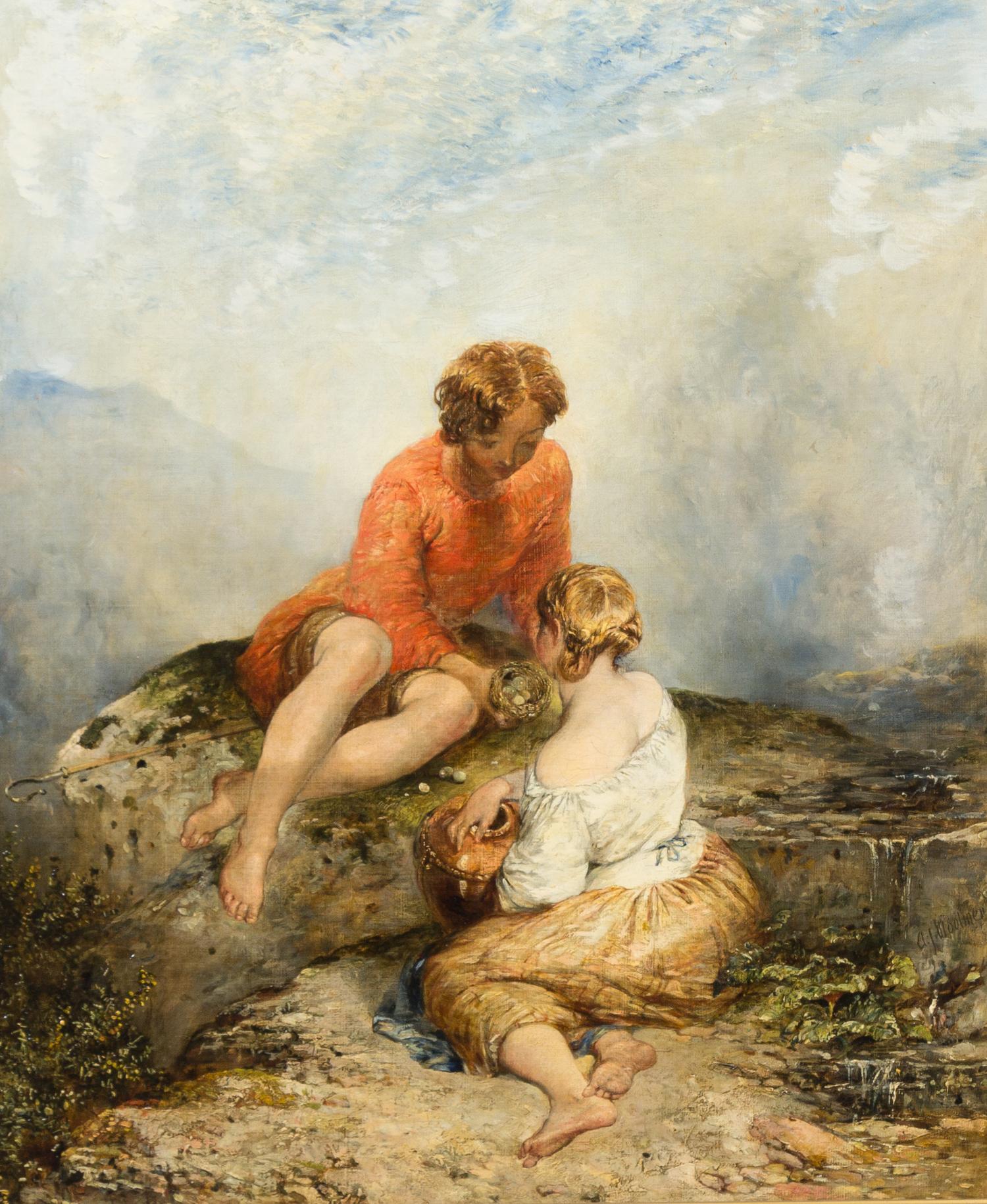 Alfred Joseph Woolmer, (British, 1805-1892), On the Moors