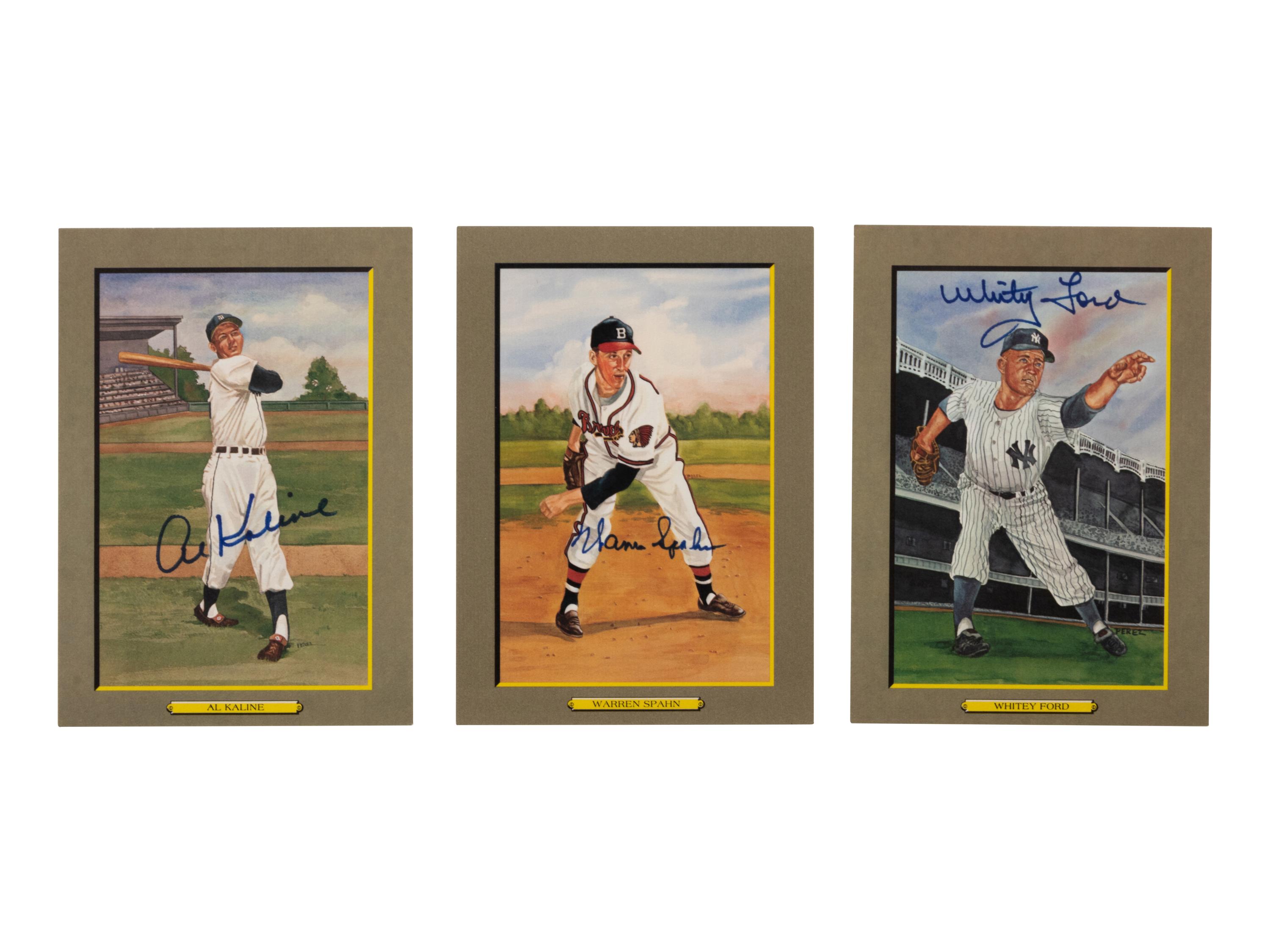 A Group of 68 signed Perez-Steele Great Moments Cards,
