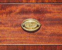 A late Federal mahogany chest of drawers, Philadelphia, PA, circa 1815