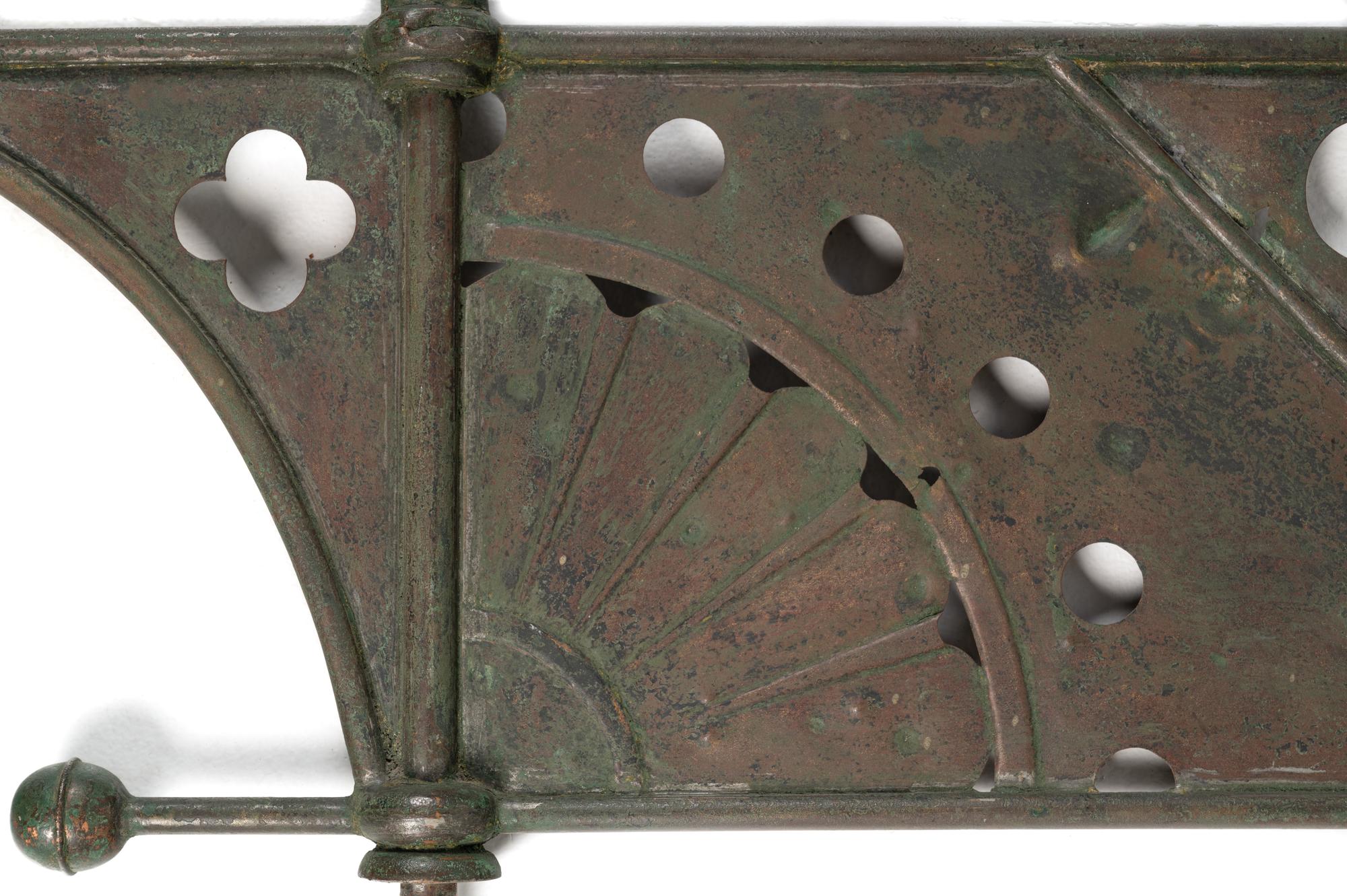A Cut and Molded Copper Directional Weathervane