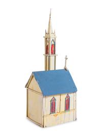 Untitled (Birdhouse Cathederal)