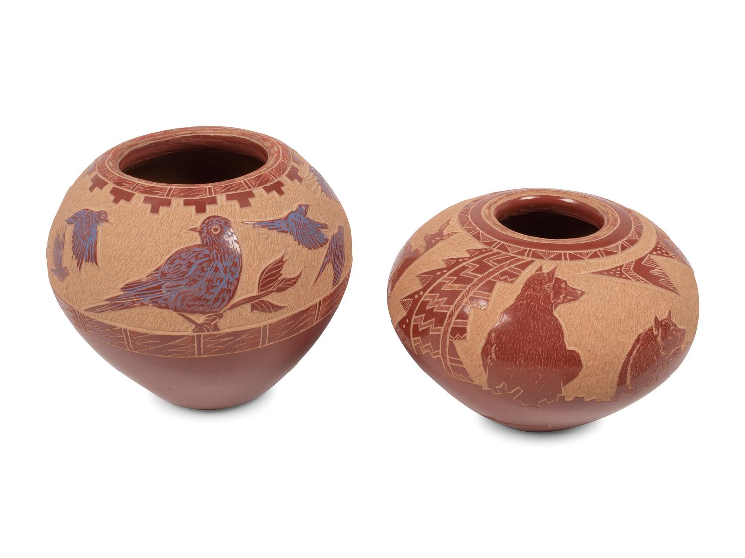 Sgraffito Redware Pottery