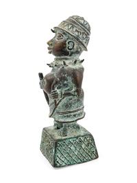 A Benin Bronze Royal Figure