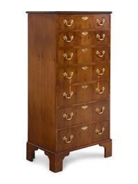 A George III Style Walnut Chest of Drawers