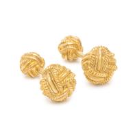 TIFFANY & CO., SCHLUMBERGER, YELLOW GOLD CUFFLINKS