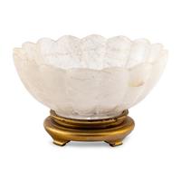 A Rock Crystal Center Bowl