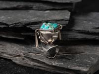 Silver and Turquoise Ring