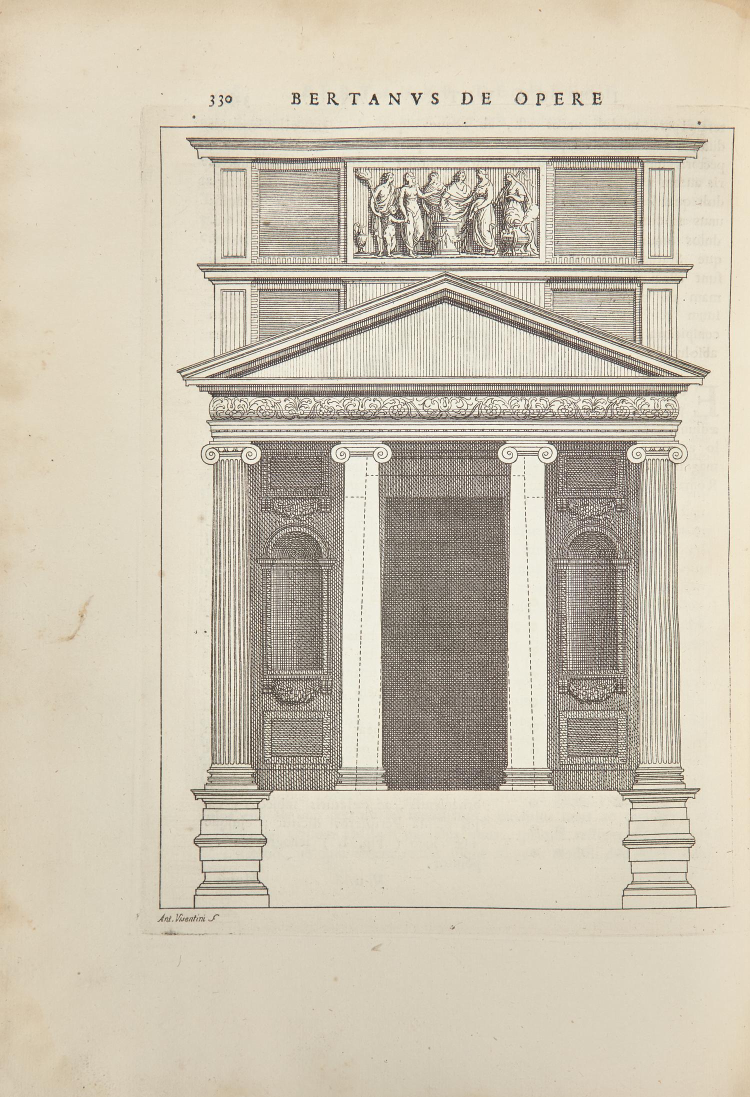 [Architecture] Poleni, Giovanni. Exercitationes Vitruvianae primae, hoc est: Ioannis Poleni commentarius criticus de M. Vitruvii...
