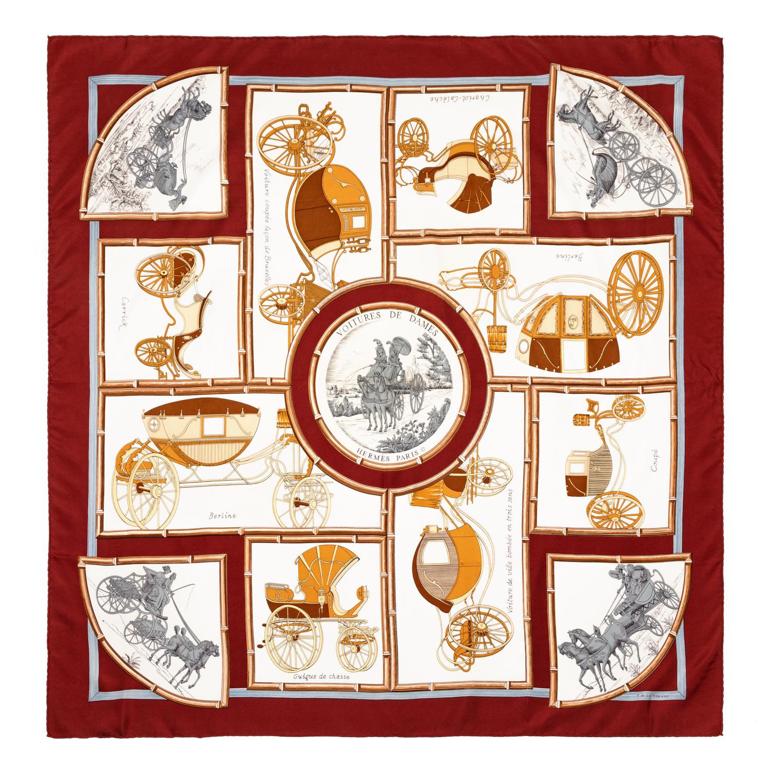 Hermès 90cm Silk Scarf