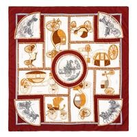 Hermès 90cm Silk Scarf