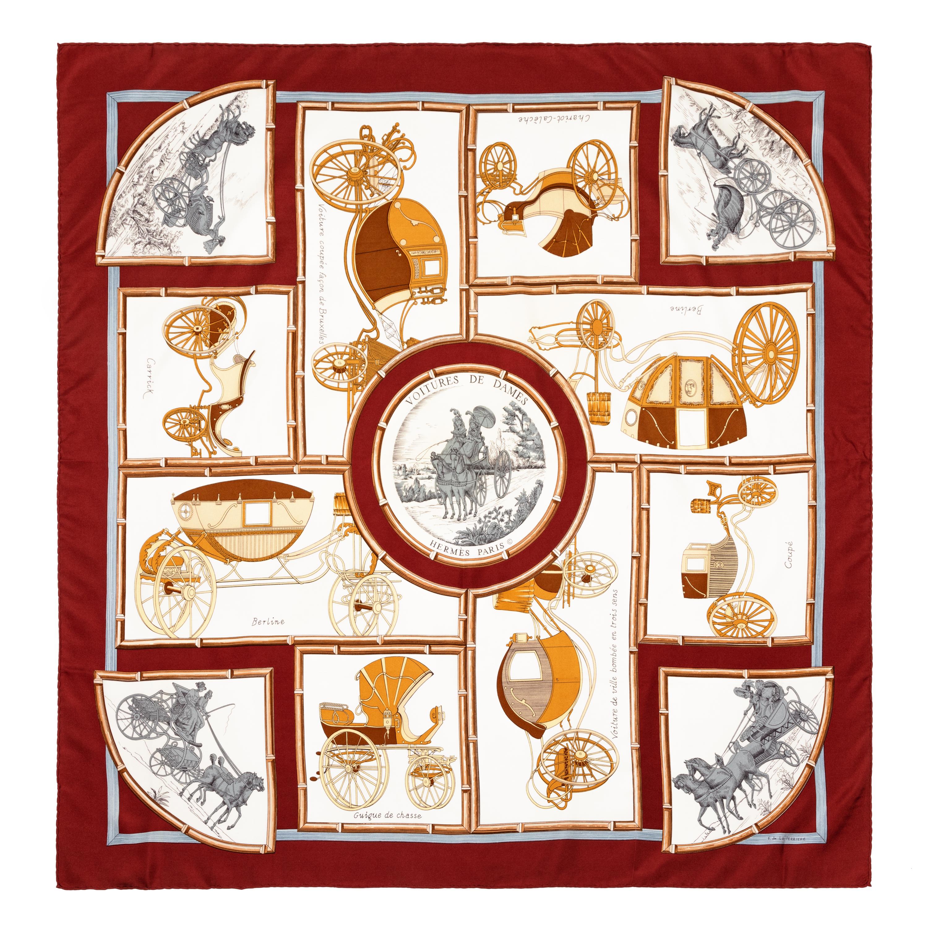 Hermès 90cm Silk Scarf