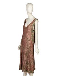 Jean Patou, Beaded Lamé Dress, 1920's