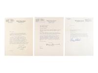 [POLITICS]. Political correspondence archive relating to important 1960s and 1970s issues and addressed to Major Robert H. Becker (1924-2014), USAF Retired.