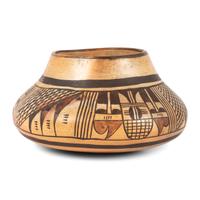 Hopi Pottery Bowl AND Large Ashtray