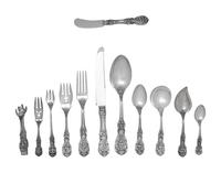A Reed and Barton Francis I Silver Flatware Service
