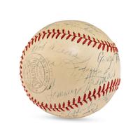 A 1941 Baltimore Orioles Team Signed Autograph Baseball