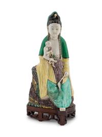 A Guanyin Figure with Child — 19TH CENTURY