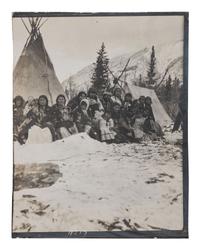 [NATIVE AMERICANS]. A group of 34 silver gelatin photographs of Native American subjects.