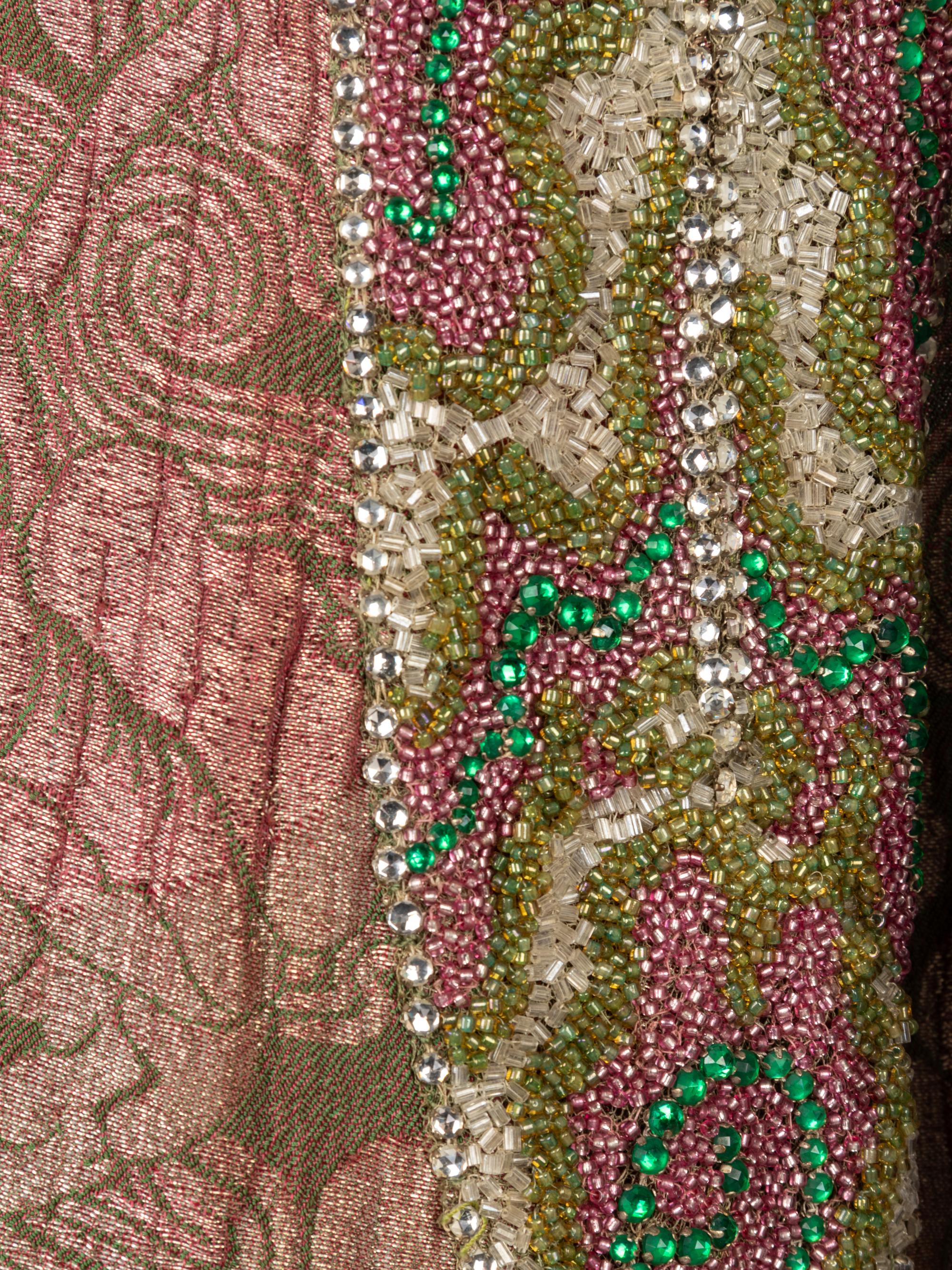 Jean Patou, Beaded Lamé Dress, 1920's