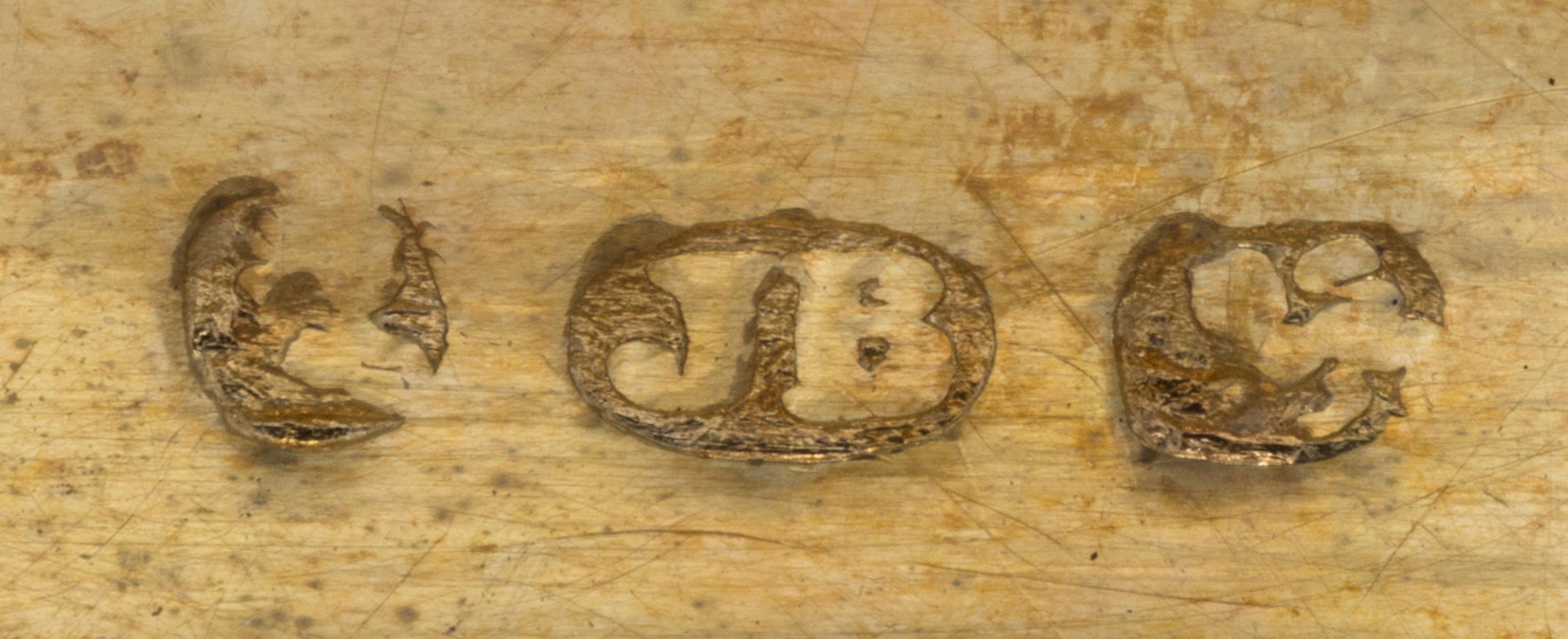 A William IV Silver Vinaigrette, John Bettridge, Birmingham, 1832, the case with an engine turned and volute decorated border.
