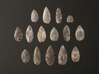 A Cache of Hornstone Blades