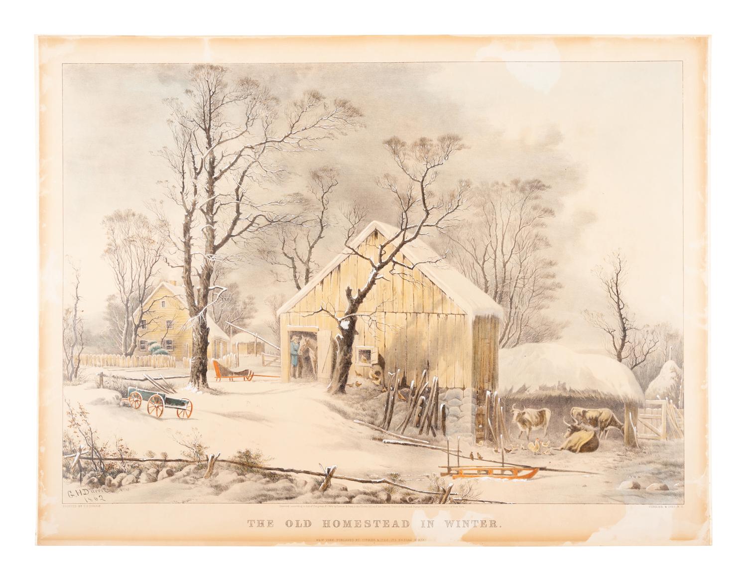 CURRIER and IVES, publishers -- After George H. Durrie