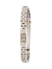 CARTIER, PLATINUM AND WHITE GOLD MINI WATCH