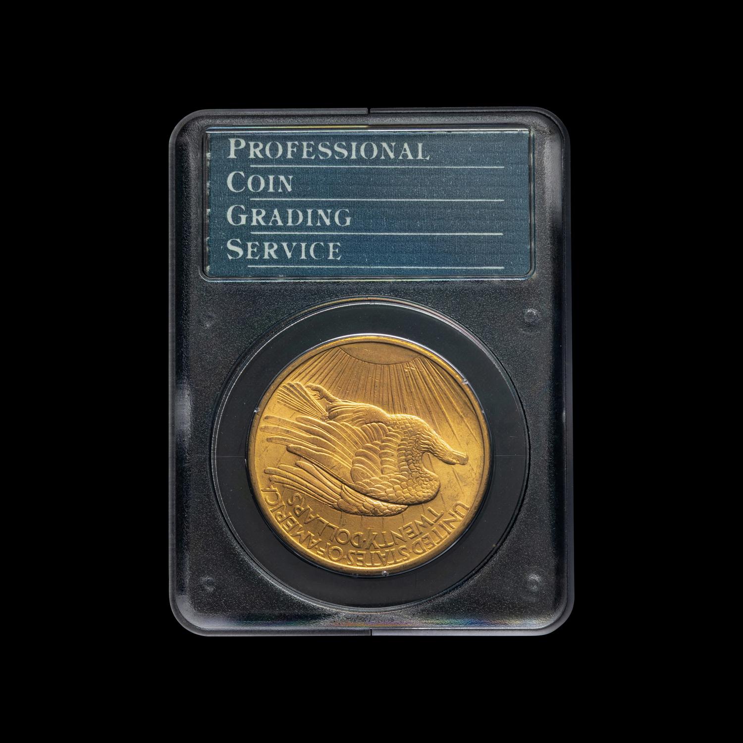 A 1908 Saint Gaudens $20 Gold Coin (PCGS MS62)