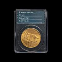 A 1908 Saint Gaudens $20 Gold Coin (PCGS MS62)
