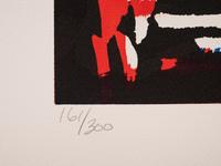 Mul. Bul. Dang & Sentimentality; Seul; Athletes (a group of three prints from The Official Arts Portfolio of the XXIVth Olympiad, Seoul, Korea )