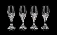 A Set of Twelve Baccarat Sherry or Schnapps Glasses Height 5 3/8 inches