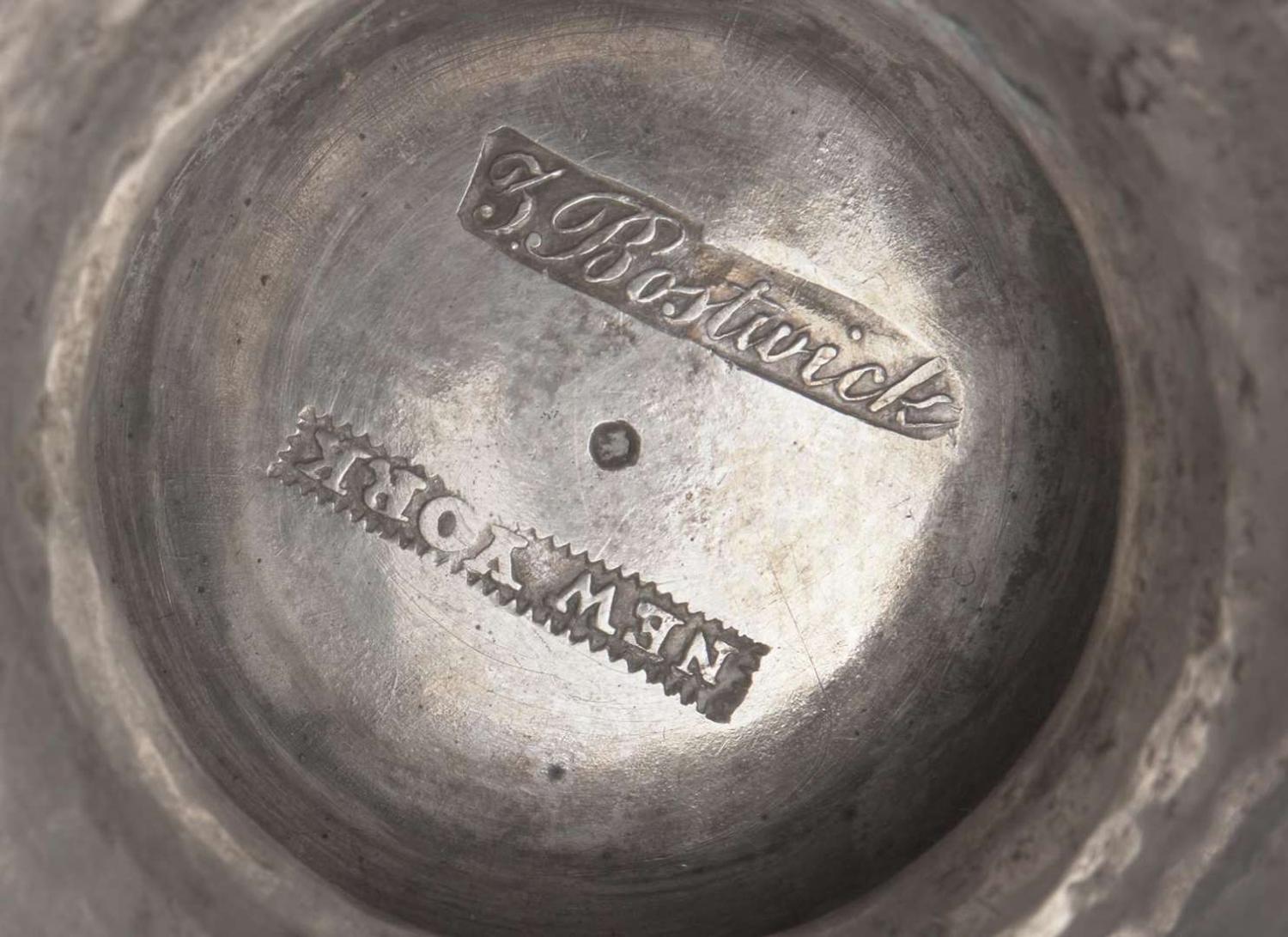 A collection of six coin silver presentation cups, Hezekiah S. Sprague (1800-1886), Newark, OH, Zalmon Stone Bostwick (1811- before 1865), New York, NY, William Adams, New York, NY, Bigelow Bros. & Kennard, Boston, MA, and others, circa 1830-1850s