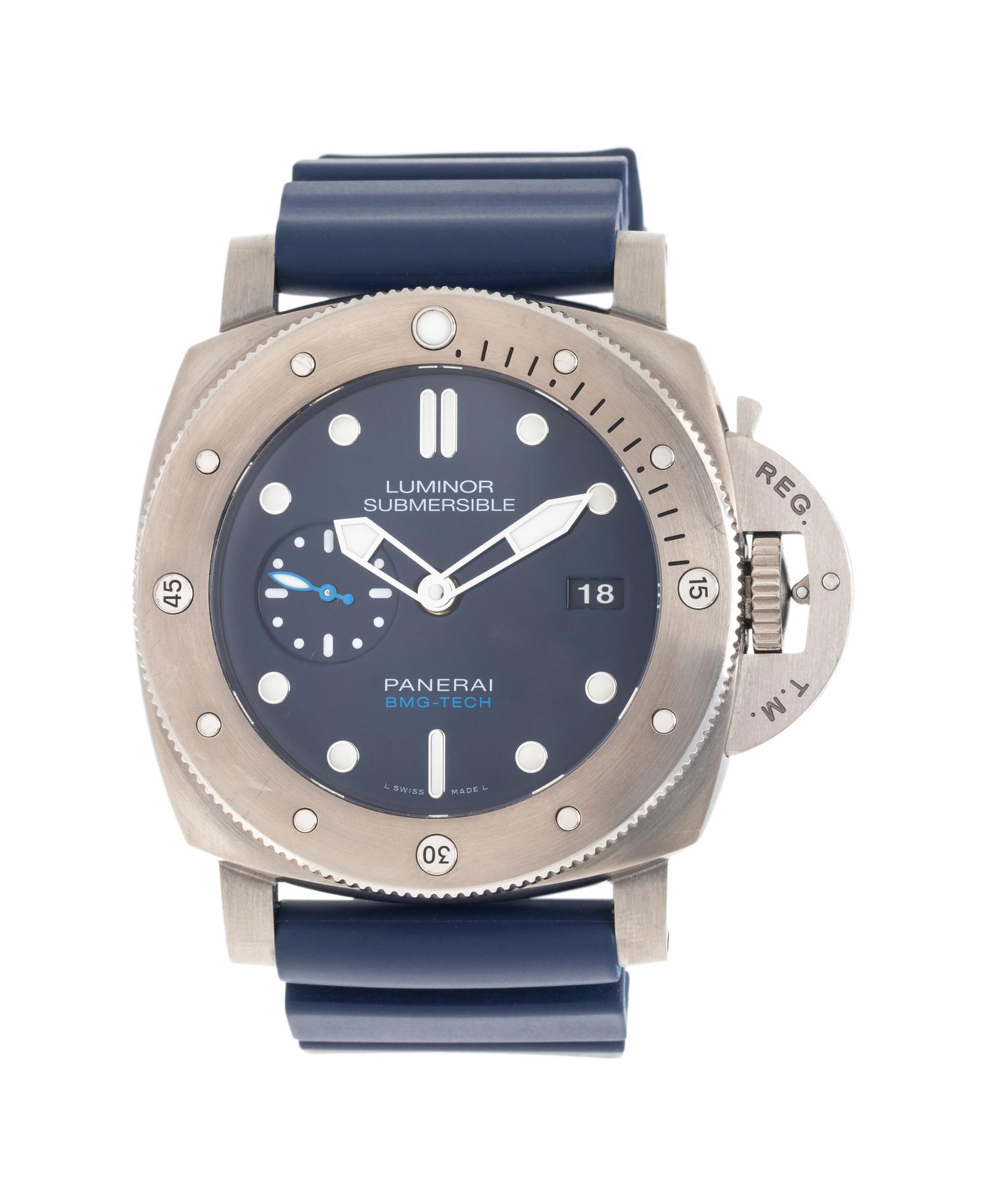 PANERAI, REF. PAM00692 TITANIUM 'LUMINOR SUBMERSIBLE BMG-TECH' WRISTWATCH