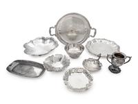 A Collection of Silver Plate Articles
