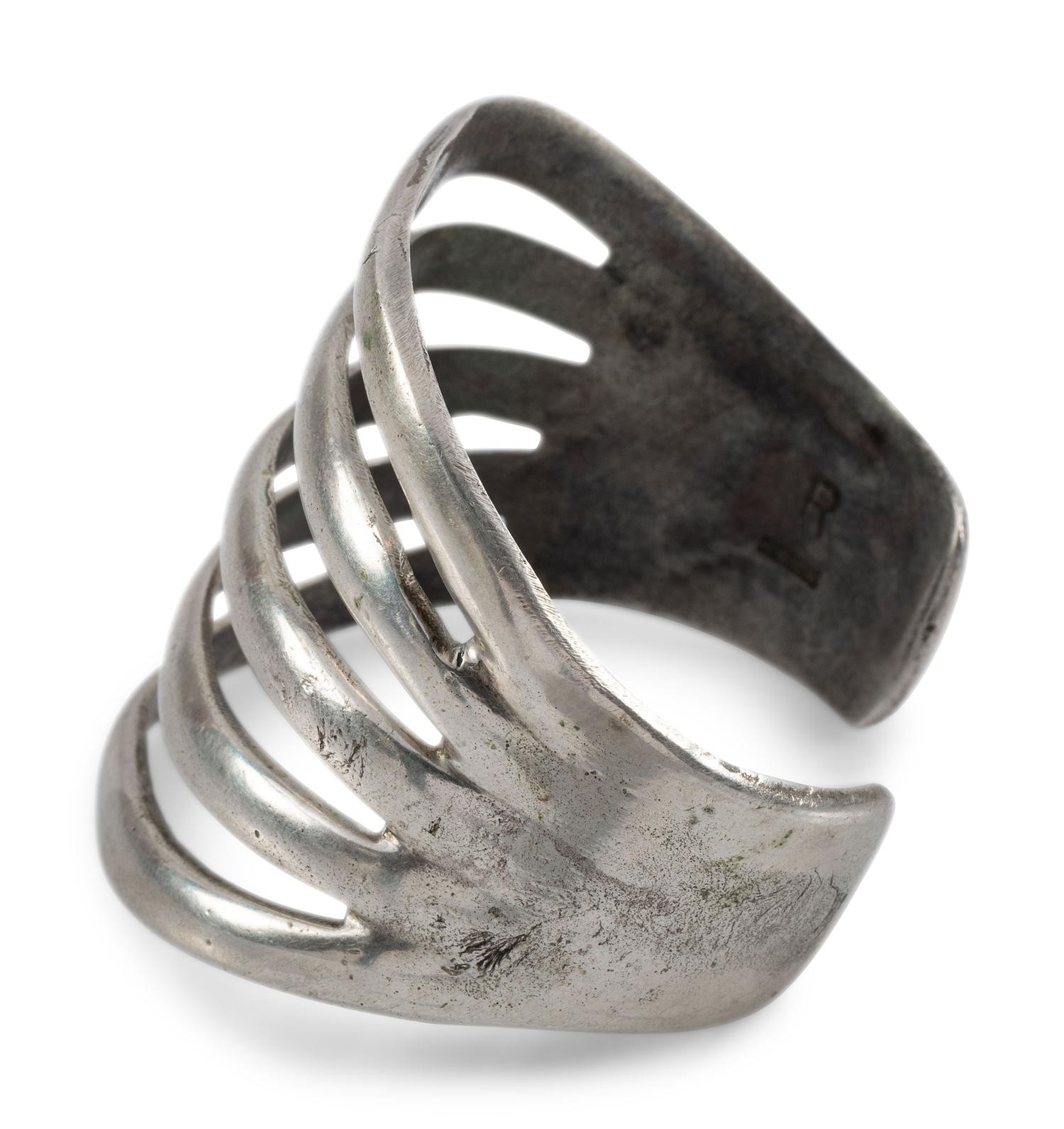 Navajo Sterling Silver Split Shank Cuff Bracelet