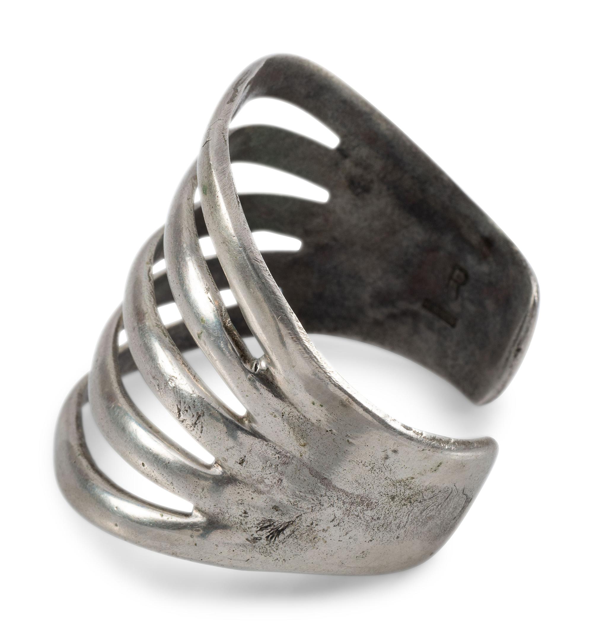 Navajo Sterling Silver Split Shank Cuff Bracelet