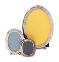 A Collection of Silver Picture Frames